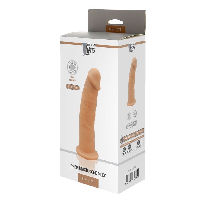 Vibrador realista Dream Toys Real Love Silicona Ø 3,5 cm 1