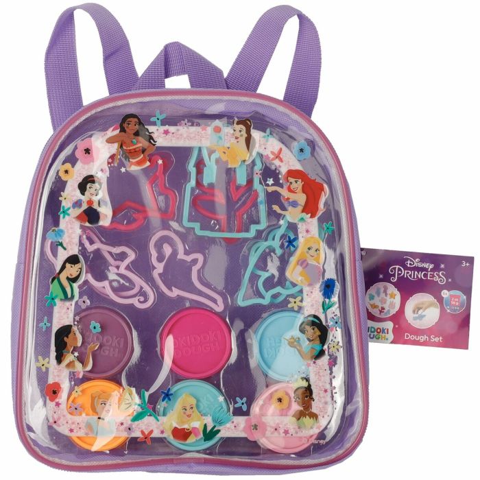 Set de Manualidades Disney Princess Moldes para plastilina Plastilina Mochila 4