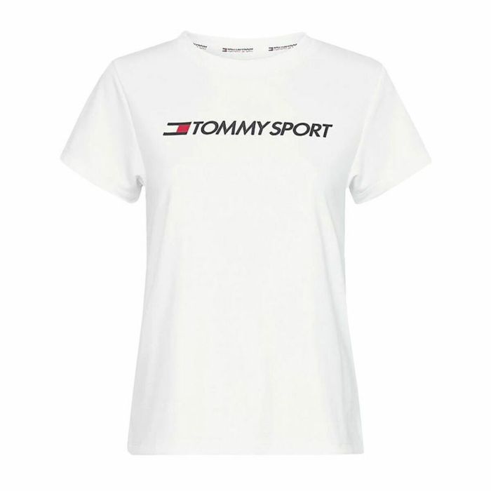 Camiseta de Manga Corta Hombre Tommy Hilfiger Logo Chest Blanco M