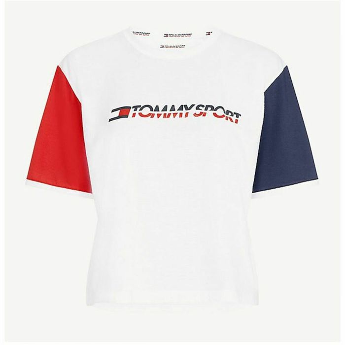 Camiseta Tommy Hilfiger Logo Blanco 1