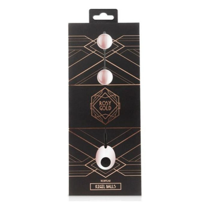 Bolas Chinas Rosy Gold ABS (Ø 28 mm) 1 Bolas Chinas Rosy Gold ABS (Ø 28 mm) 1