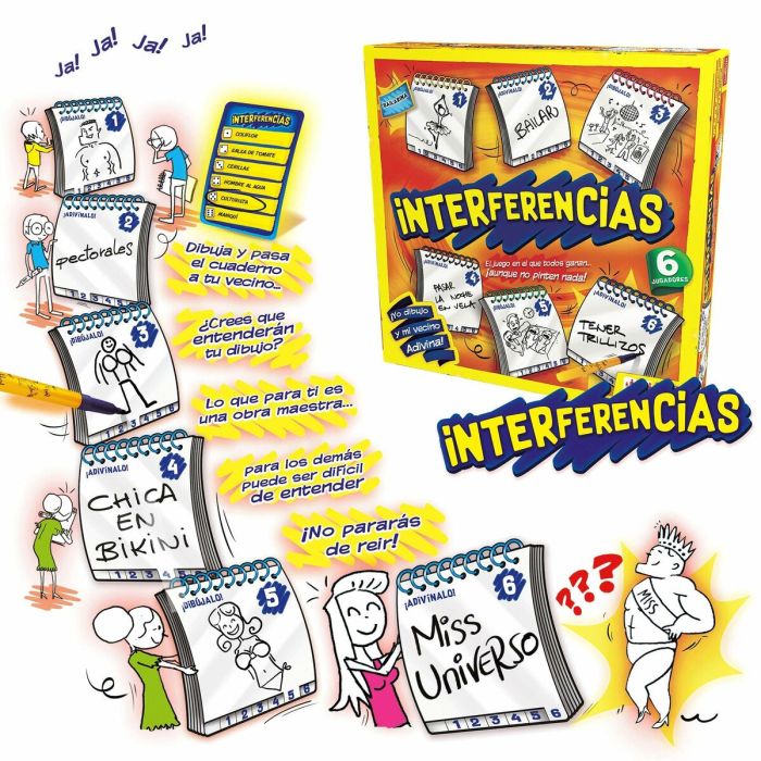Juego de Mesa Goliath Interferencias ES 2 Juego de Mesa Goliath Interferencias ES 2