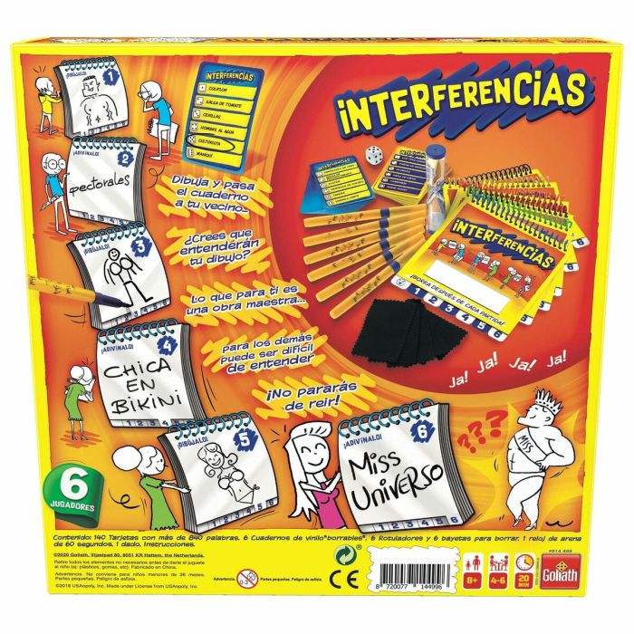 Juego de Mesa Goliath Interferencias ES 1 Juego de Mesa Goliath Interferencias ES 1
