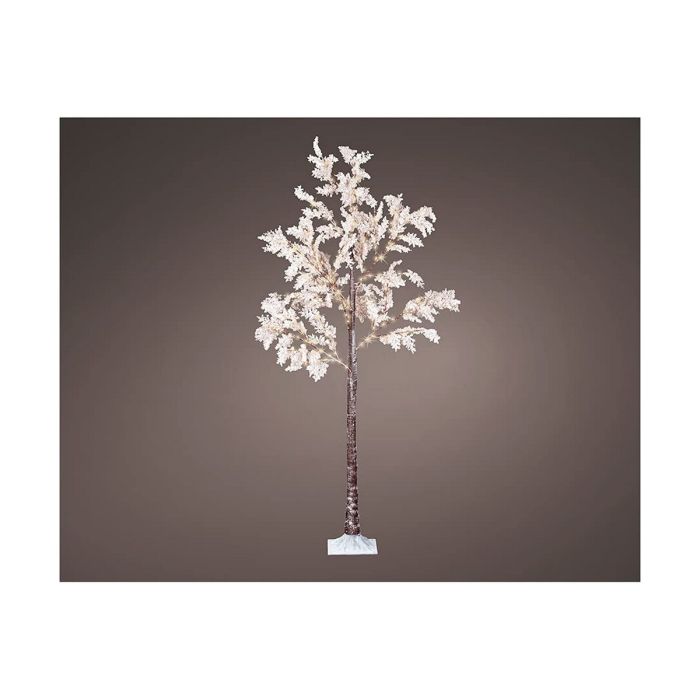 Arbol micro led flores blancas ip44 180cm