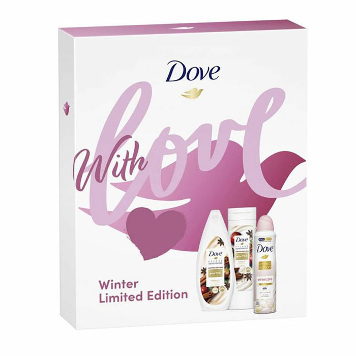 Set de higiene Dove Love Winter 3 Piezas 1