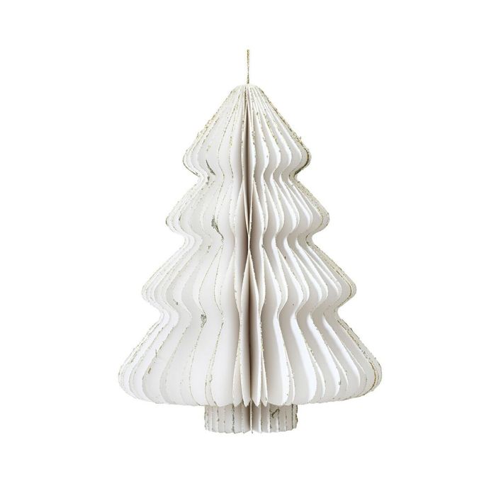 Árbol de papel blanco para colgar, ø30 x 40 cm Árbol de papel blanco para colgar, ø30 x 40 cm