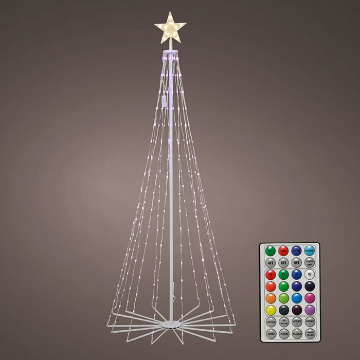 Árbol de Navidad Lumineo 490772 Luz LED Exterior Multicolor 60 x 60 x 150 cm 1