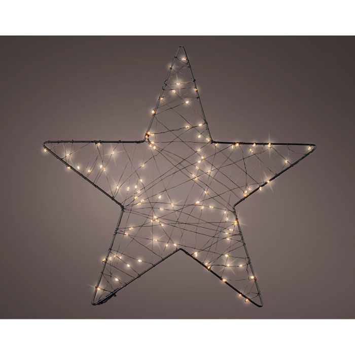Estrella de Navidad Lumineo PVC Ø 38 cm MicroLED 1 Estrella de Navidad Lumineo PVC Ø 38 cm MicroLED 1