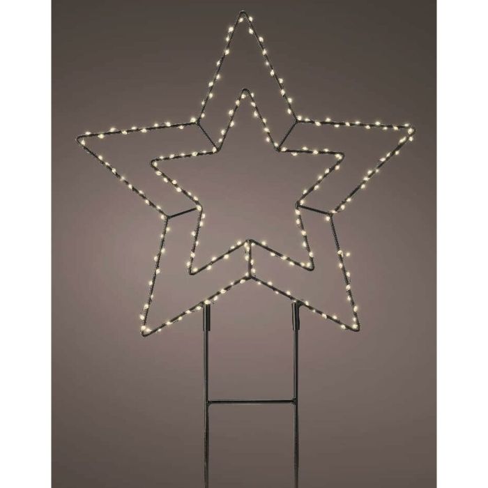 Decoración luminosa Lumineo Metal 220 V 58 x 55 cm Estaca Estrella 1