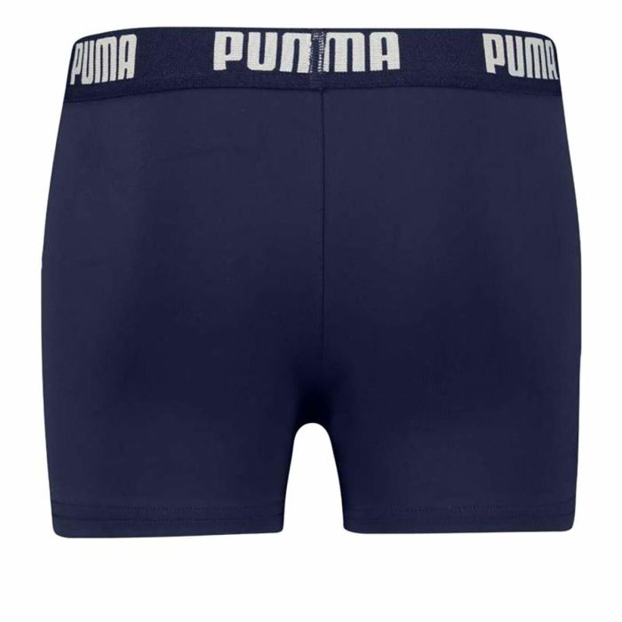 Bañador Boxer Para Niños Puma Swim Logo Azul oscuro 1