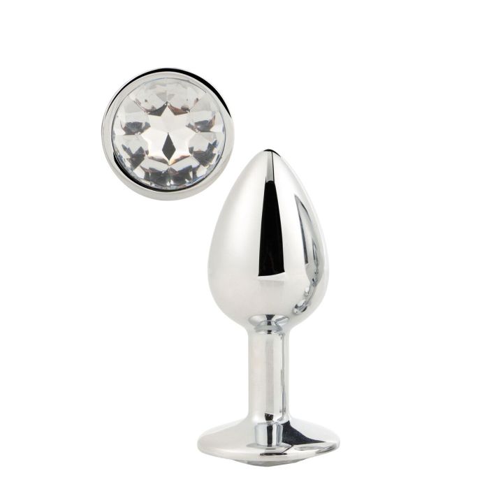 Plug Anal Dream Toys Gleaming Love Plateado 10