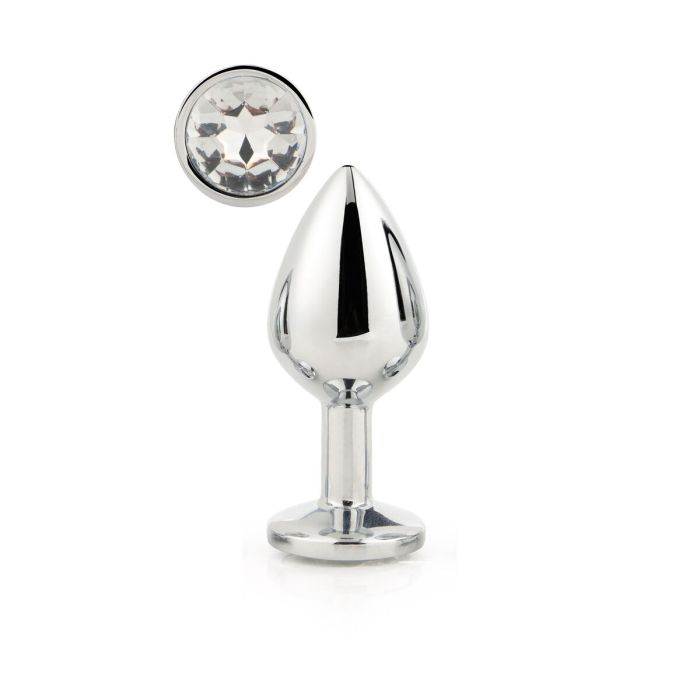 Plug Anal Dream Toys Gleaming Love Plateado