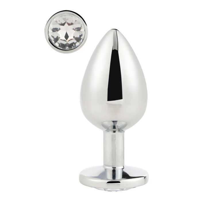 Plug Anal Dream Toys Gleaming Love Plateado 10