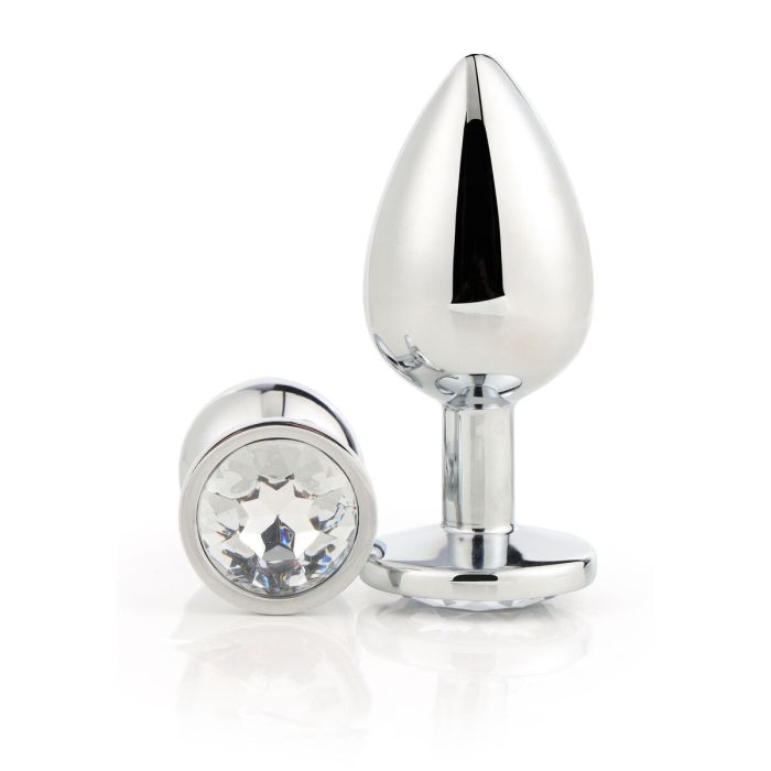 Plug Anal Dream Toys Gleaming Love Plateado 9