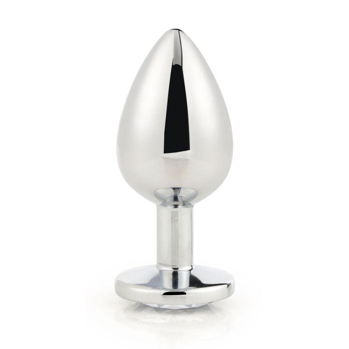 Plug Anal Dream Toys Gleaming Love Plateado 7