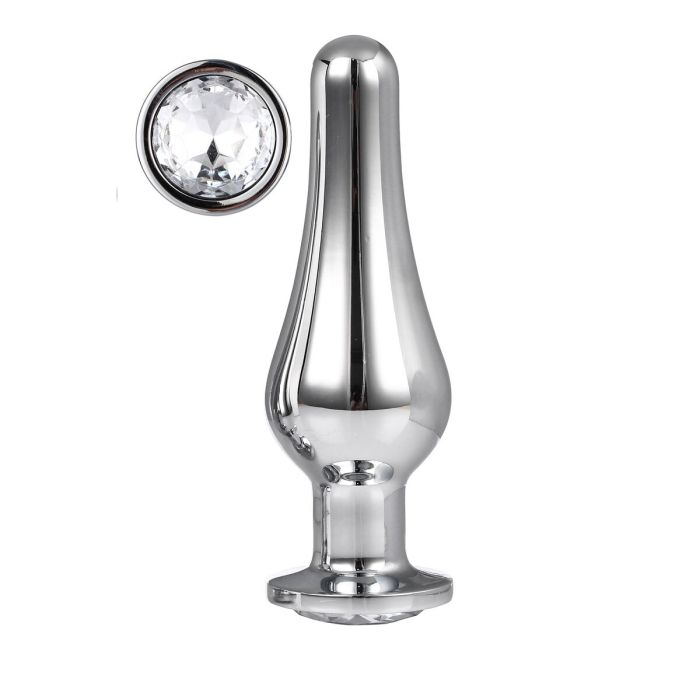 Plug Anal Dream Toys Gleaming Love Plateado