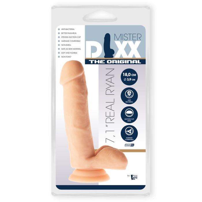 Consolador Realista Dream Toys Mr Dixx PVC Ø 3,6 cm 1