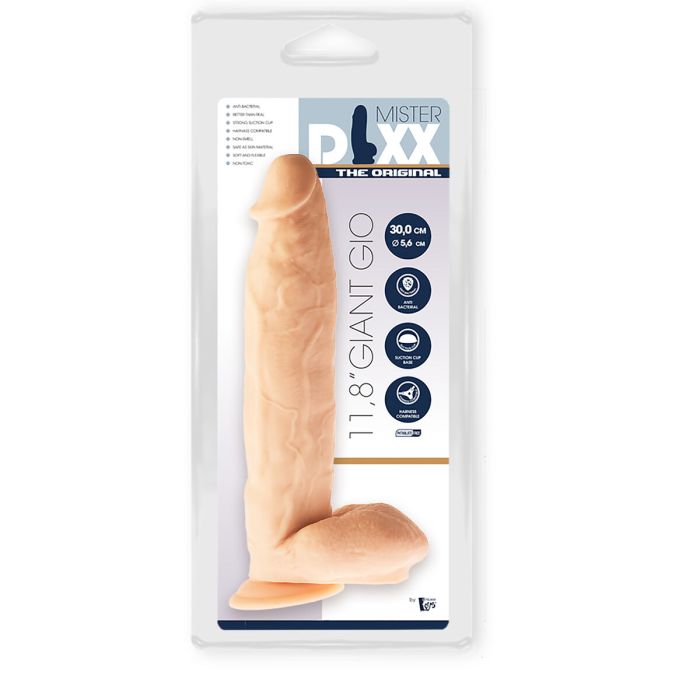 Vibrador realista Dream Toys Mr Dixx PVC Ø 5,6 cm 2