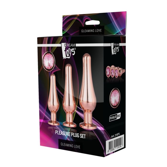 Plug Anal Dream Toys Gleaming Love Dorado 1