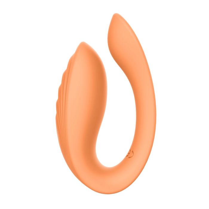 Vibrador para Parejas Dream Toys Glam Naranja 7