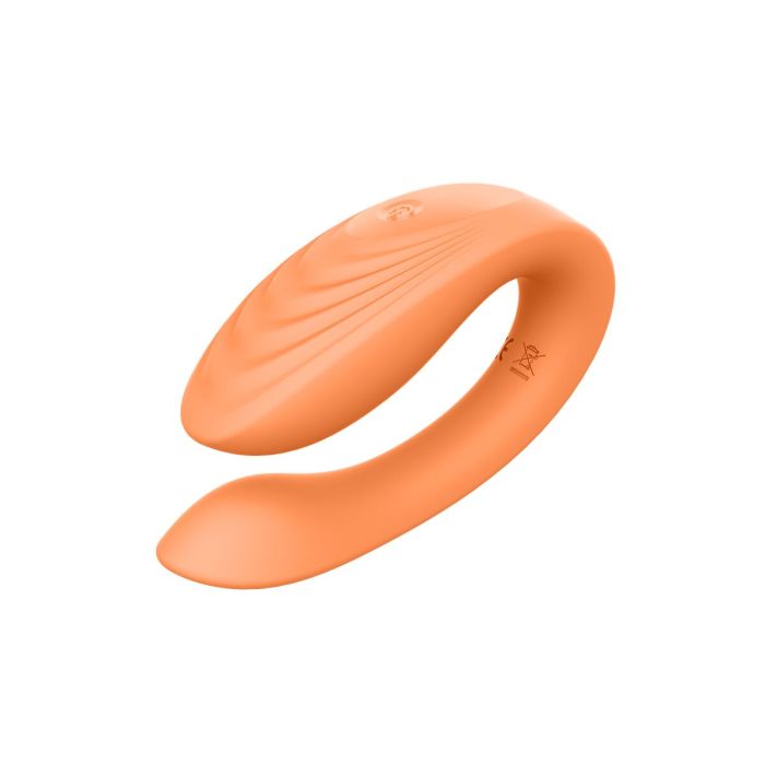 Vibrador para Parejas Dream Toys Glam Naranja 1