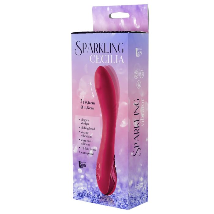 Vibrador Dream Toys Sparkling Rojo 1