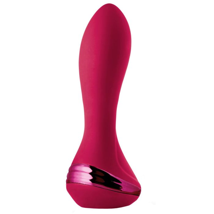 Vibrador Anal Negro Dream Toys Isabella Rojo 3