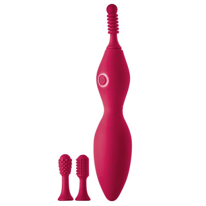 Bala Vibradora Dream Toys Sparkling Rojo 6