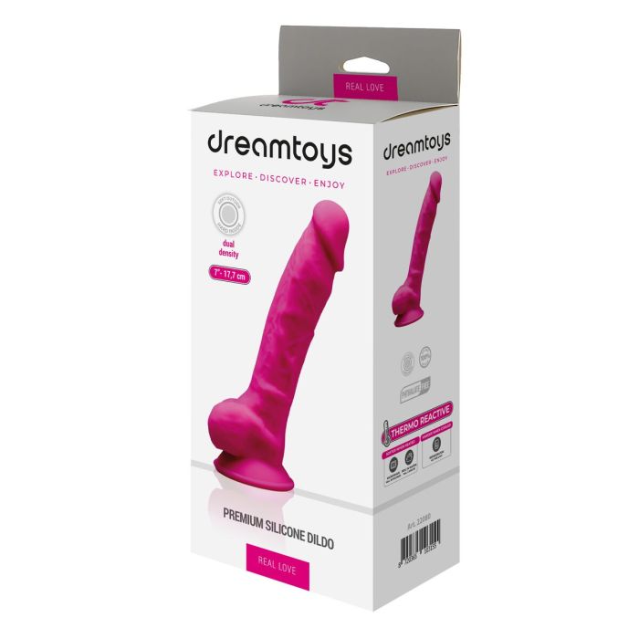 Consolador Realista Dream Toys Real Love Silicona Ø 3,8 cm 1