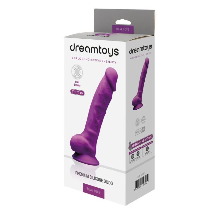 Dildo Dream Toys Real Love Morado 1