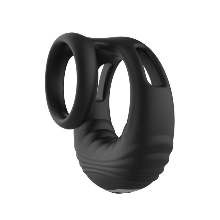 Anillo para el Pene Dream Toys Ramrod Negro 4