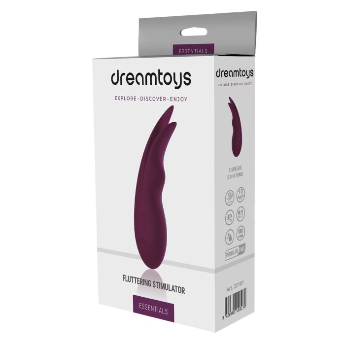 Vibrador Anal Negro Dream Toys Essentials Morado 1