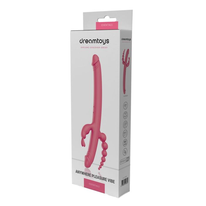 Consolador de Doble Penetración Dream Toys Essentials Rosa 1