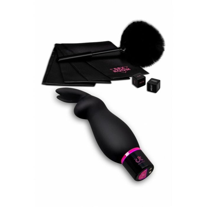 Vibrador clásico Dream Toys Sex Room Raunchy Kit Negro