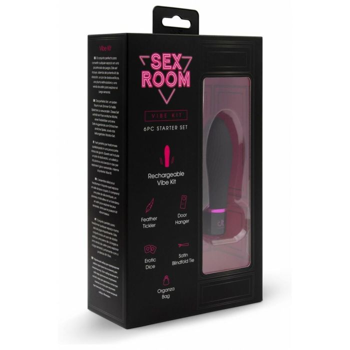 Bala Vibradora Sex Room Vibe Negro Set 3