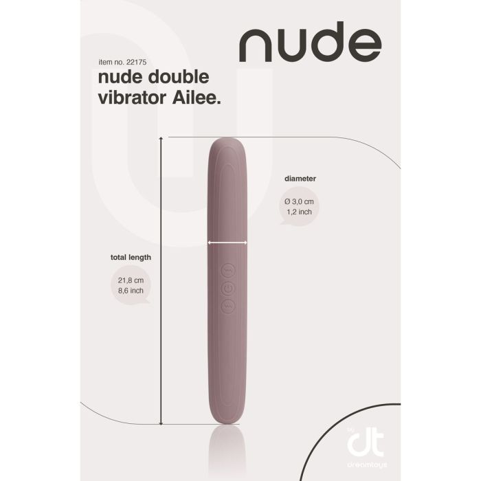 Vibrador Dream Toys Nude Morado 2