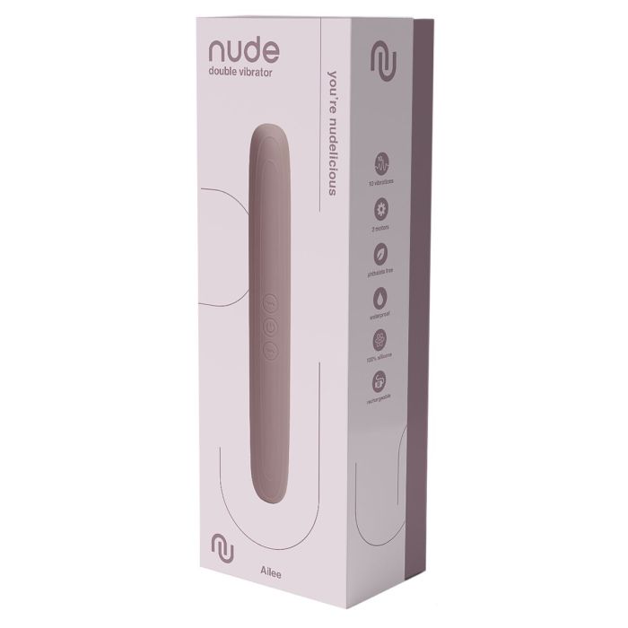 Vibrador Dream Toys Nude Morado 1