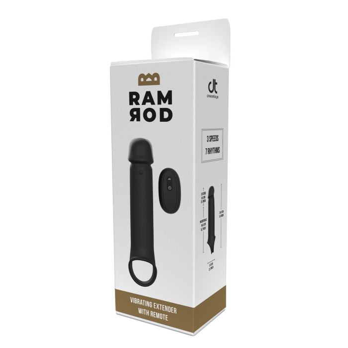 Funda para pene Dream Toys Ramrod Negro 1