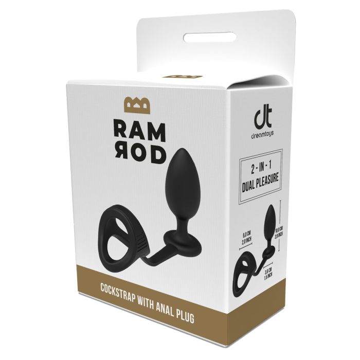 Plug Anal Dream Toys Ramrod Negro 1