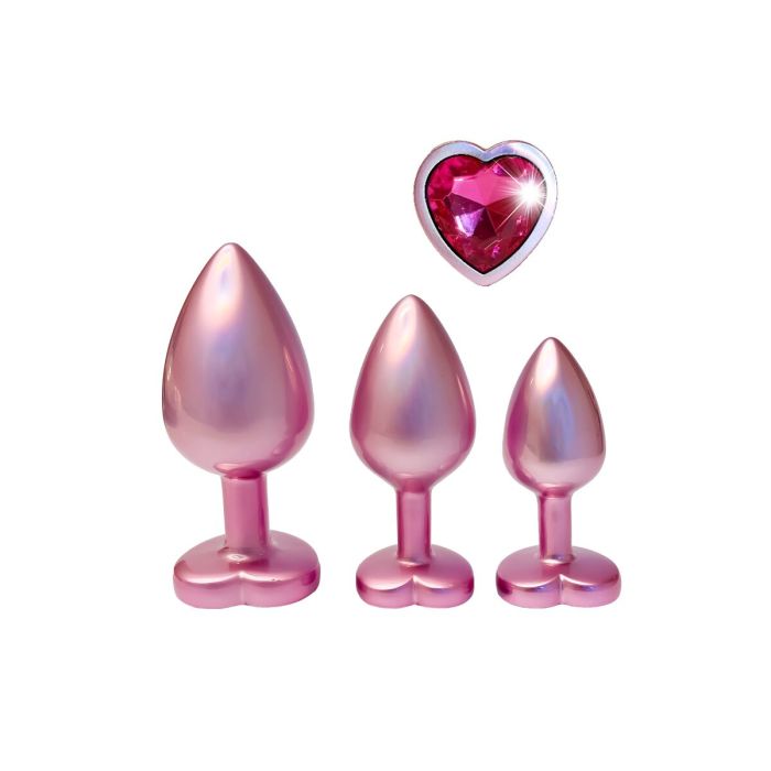 Plug Anal Dream Toys Gleaming Love Rosa 2