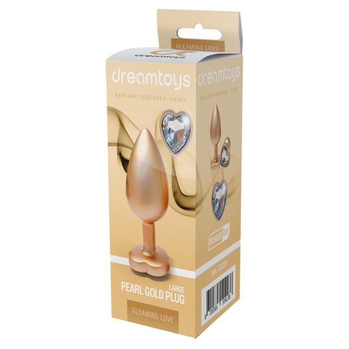 Plug Anal Dream Toys Gleaming Love Dorado 1