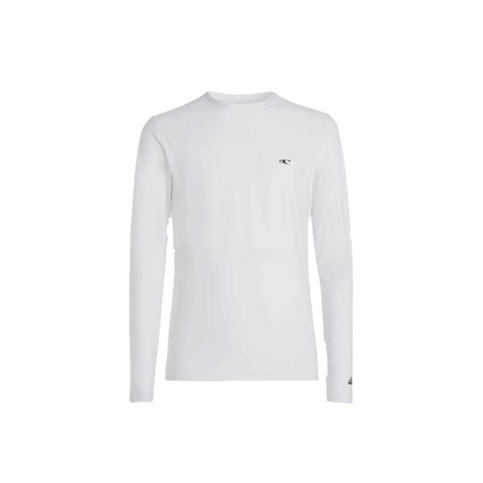 Camiseta Deportiva de Manga Corta O'Neill Essentials L/Slv Blanco