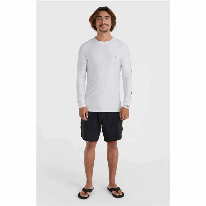 Camiseta Deportiva de Manga Corta O'Neill Essentials L/Slv Blanco 4