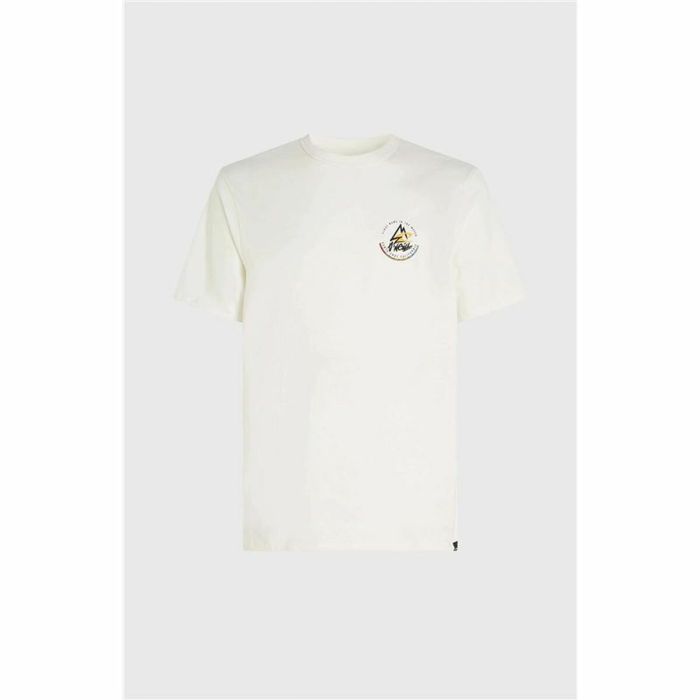 Camiseta de Manga Corta Hombre O'Neill Trvlr Blanco