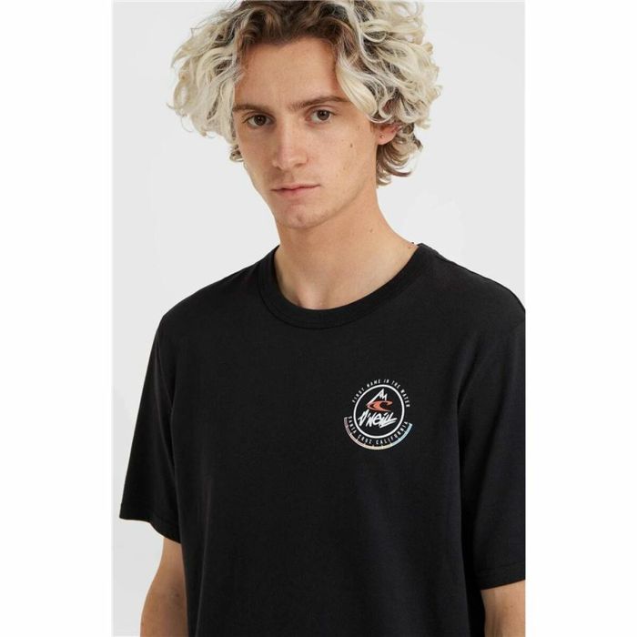 Camiseta de Manga Corta Hombre O'Neill Trvlr Negro 1