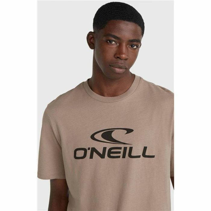Camiseta de Manga Corta Hombre O'Neill Logo Marrón claro 1