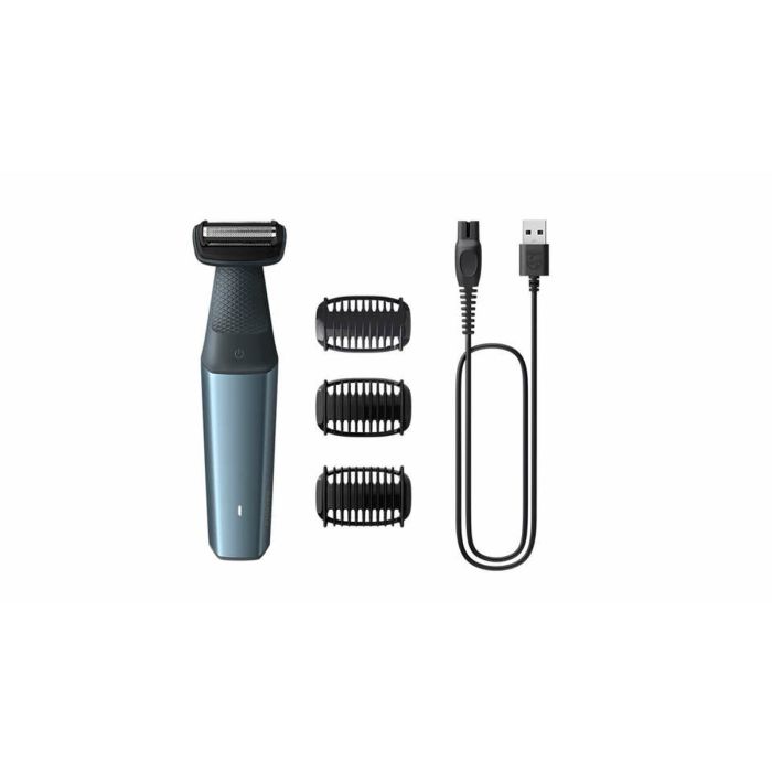 Afeitadora Philips Bodygroom Series 3000 BG3027/ con Batería/ 3 Accesorios