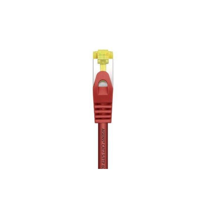 AISENS - CABLE DE RED LATIGUILLO RJ45 LSZH CAT.7 600 MHZ S/FTP PIMF AWG26, ROJO, 0.5M 1 AISENS - CABLE DE RED LATIGUILLO RJ45 LSZH CAT.7 600 MHZ S/FTP PIMF AWG26, ROJO, 0.5M 1