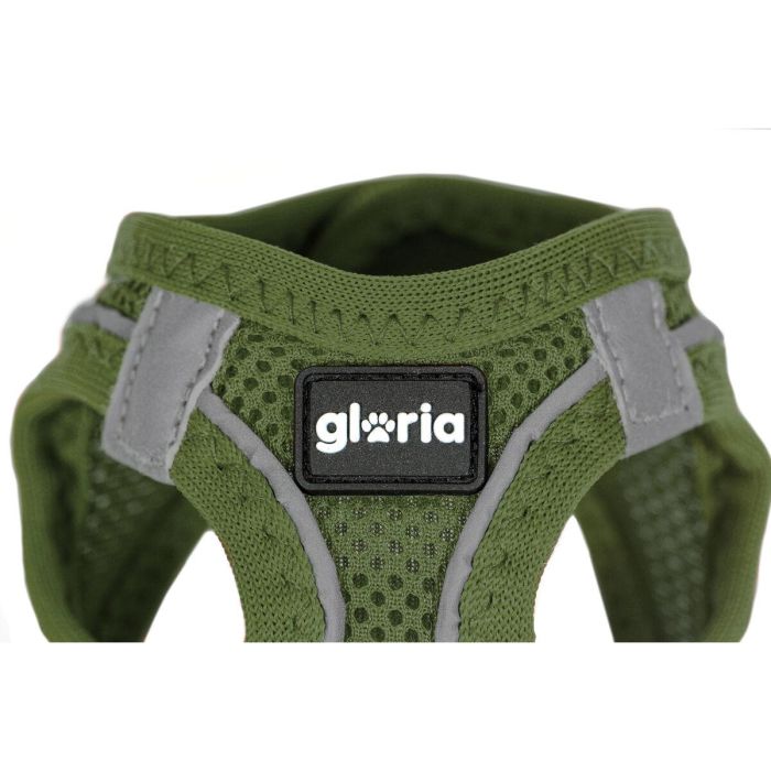 Arnés para Perro Gloria 28-28,6 cm Verde XXS 24-26 cm