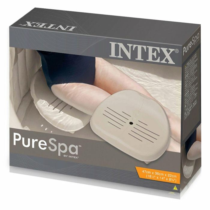 Intex Asiento PURE SPA Jacuzzi para Spa Hinchable con Altura Ajustable (7,5 cm o 15 cm) y Protección Inferior - 47x36x22 cm Intex Asiento PURE SPA Jacuzzi para Spa Hinchable con Altura Ajustable (7,5 cm o 15 cm) y Protección Inferior - 47x36x22 cm